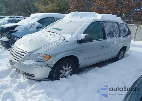 2006 Chrysler Town & Country Touring из США, поврежденный, VIN 2A4GP54L36R784694